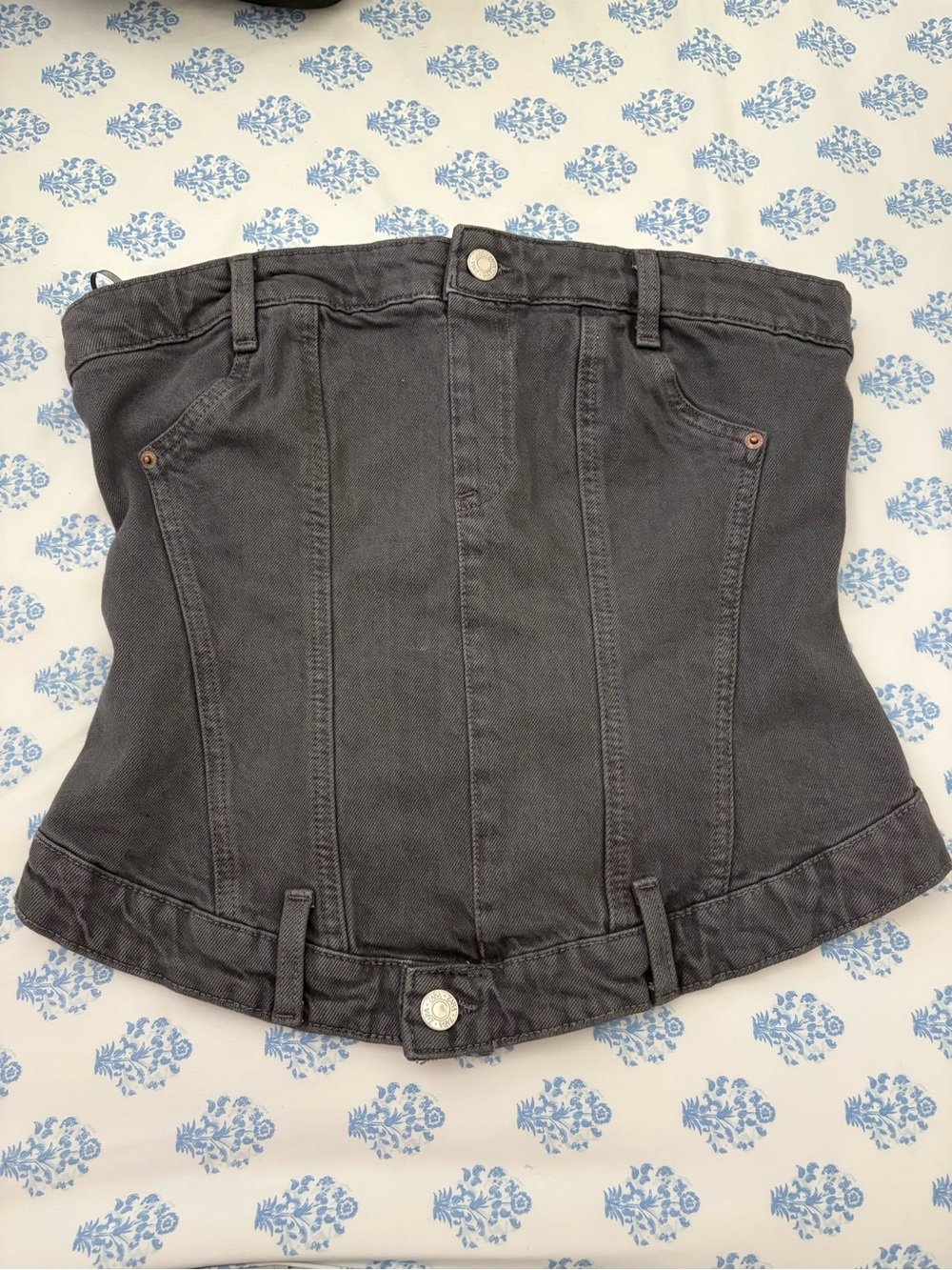 Women’s Black Denim Shorts - Classic High-Waist Style